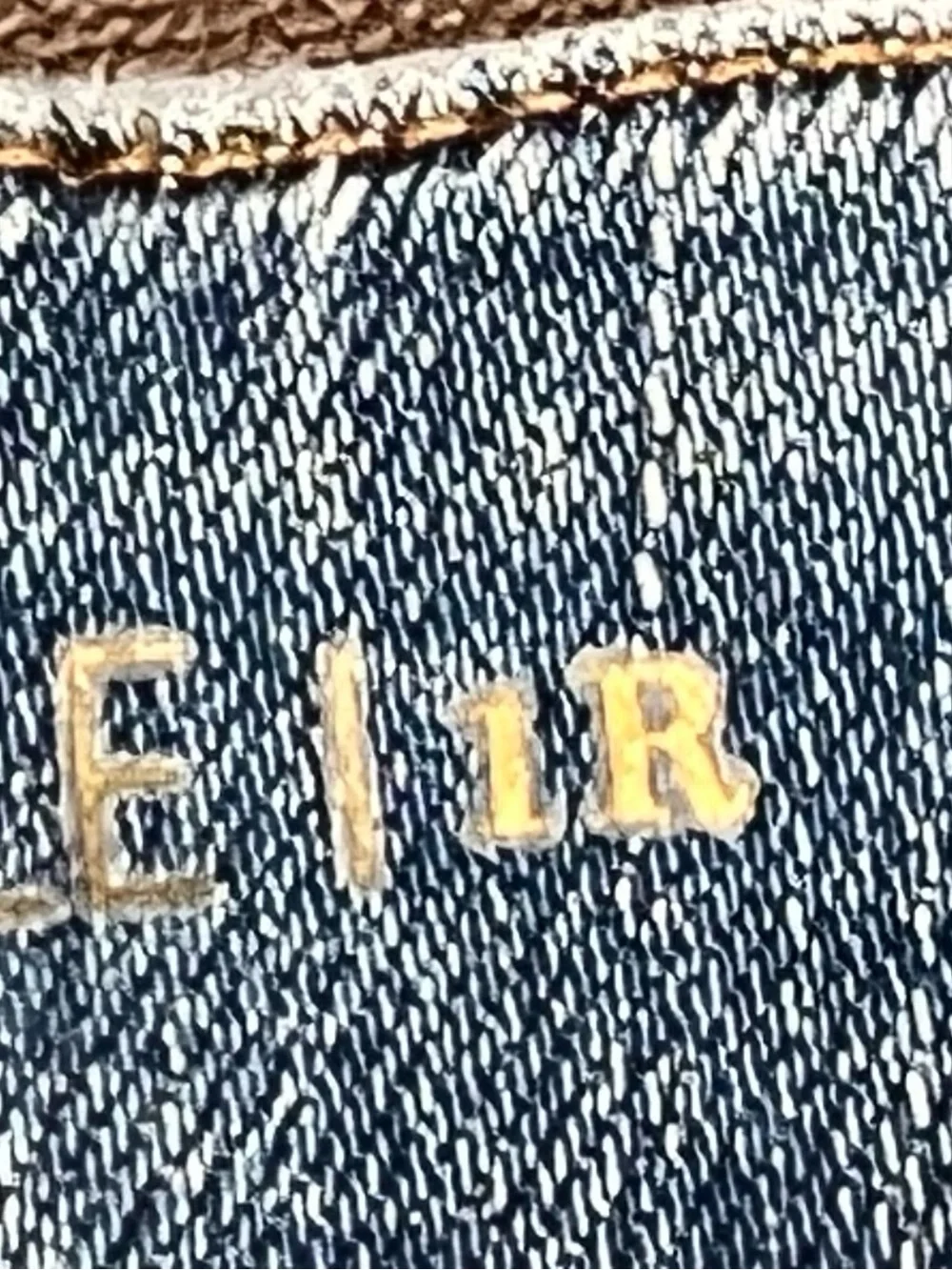 Chicos Light wash distressed jeans with rhinestones and studs size 1R